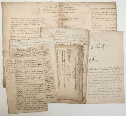GUYENNE. GUYON DE BELLEVUE. GENEALOGY - File...