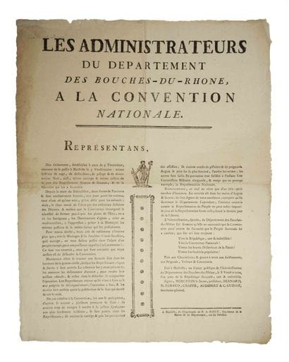 REBELLION of MARSEILLE (13). Address: 