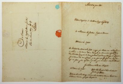 SALMON (Gabriel René Louis) 1764-1821 - Conventional...