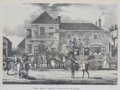 Two reproductions of English engravings in...