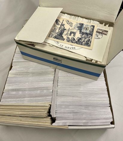 Lot. O. France: 1st days in silk ( x 82)...