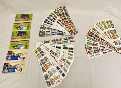 Lot. **. France face value: Booklets + 200...