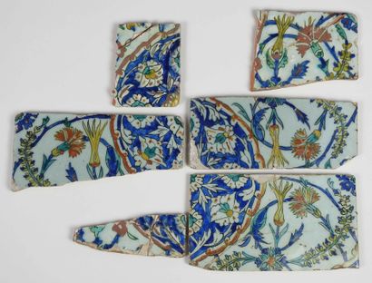 Various kutahya tiles.

Fragments.approx...