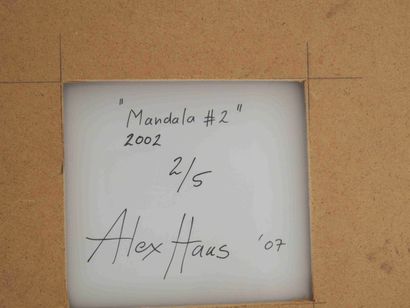 Alex HAAS (born 1963) Mandala # 2, 2002 Print...
