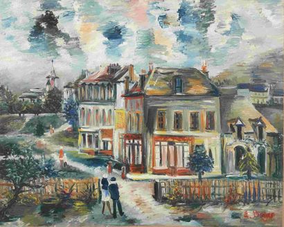 Émile Boyer (1877-1948)

The Auvergne

Oil...