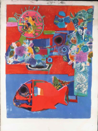 Roger Bezombes (1913-1994)

Abstract composition...