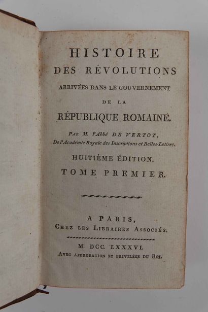Vertot: History of the Revolutions of the...