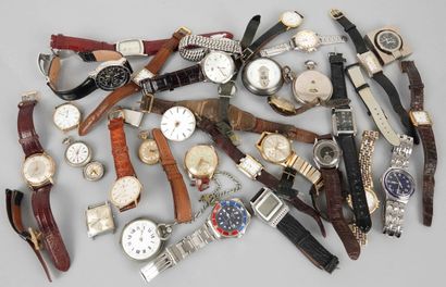 Lot of watches in bulk. Various brands All...