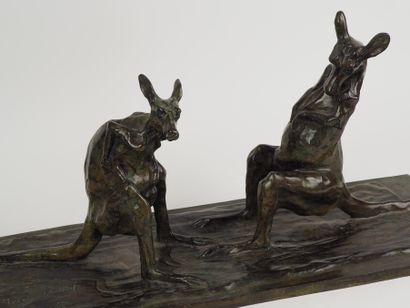 José-Maria David (born 1944).

Two kangaroos,...