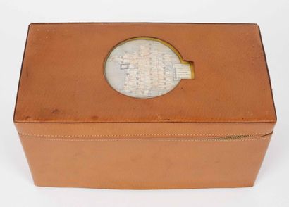 LANCEL, box of Michelin maps, used condi...