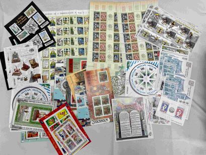 Lot. **. France: Set of souvenir sheets,...