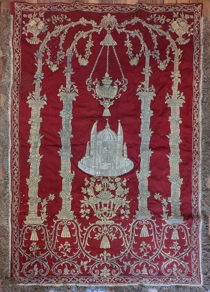
Turkey, Ottoman

Mihrab panel made of wool...
