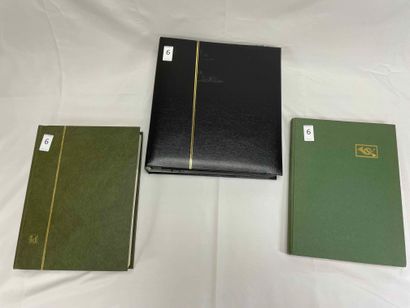 3 albums. **. France face in francs + eu...