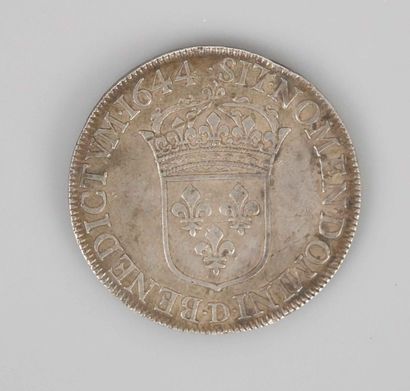 LOUIS XIV

Ecu with short fuse 1644 D (Lyon)

Silver...