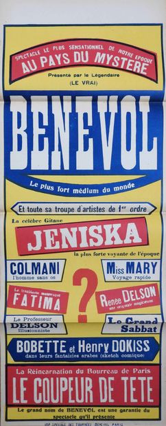 BENEVOL (Francesco Luigi Maria BENEVOLO 1865-1939)....