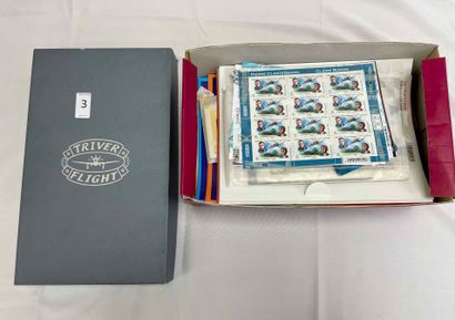 Lot. **. France: Set of souvenir sheets,...