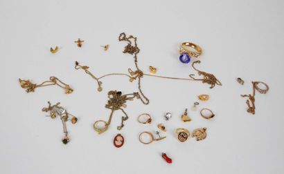 A lot of costume jewelry, watches and me...
