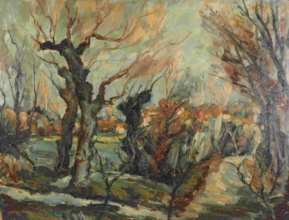 
Martin Vivès (1905-1991)

Winter Walk

Oil...