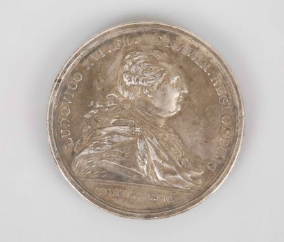LOUIS XVI

Medal representing the Canal du...