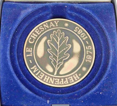 Lot of various coins and medals including...