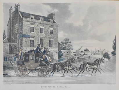 Two reproductions of English engravings in...