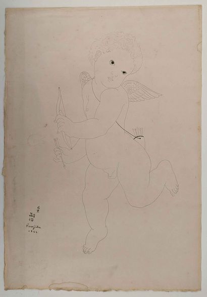 Leonard Tsugouharu FOUJITA (1886-1968)

Cupid...