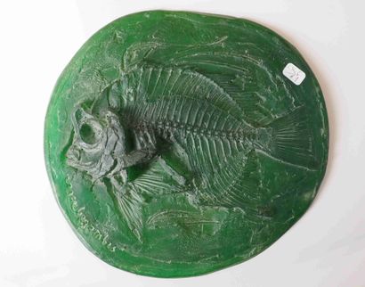 Roger Bezombes (1913-1994)

Fossilized fish

Sculpture...