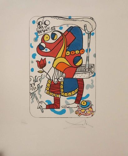 Salvador Dali (1904-1989)

Playing cards...