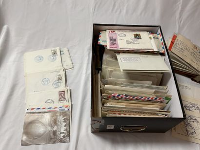 France and abroad - period 1939/78: envelopes...