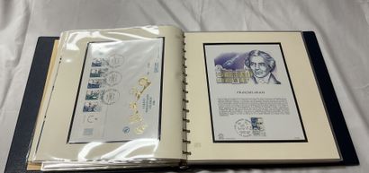 Various themes in France and abroad: Stamp...