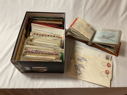 France and abroad - period 1939/78: envelopes...