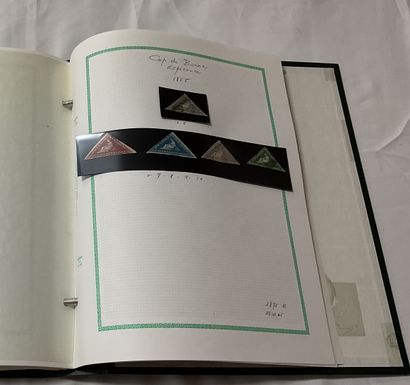 The 1st world stamps: Binder containing early...