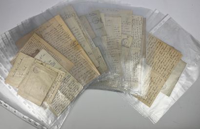 World War 1: Military correspondence from...