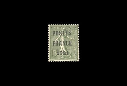 France : Preo - 15c. Green. Postes France...