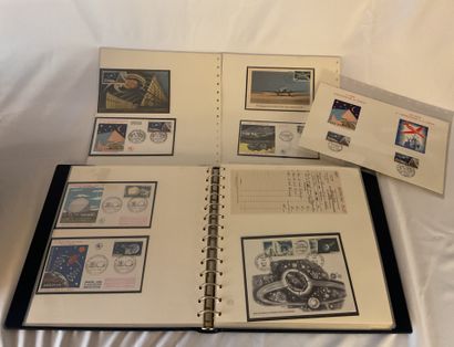 Thematics Aviation : Stamps + blocks + sheets...
