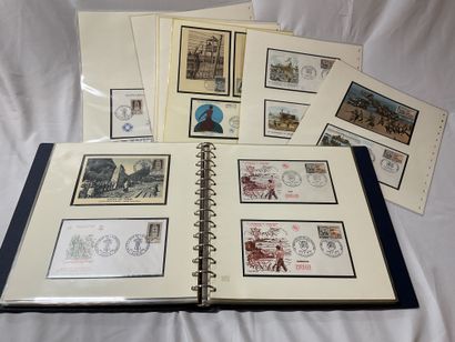 14/18 and 39/45 wars theme: stamps + sheets...