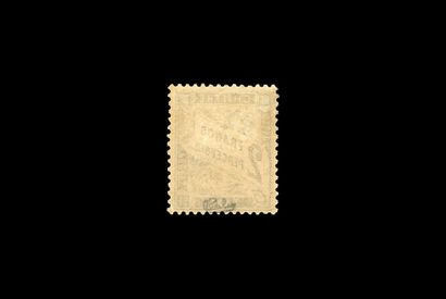 France: Tax - 2f. Black. Mint with gum. Superb...