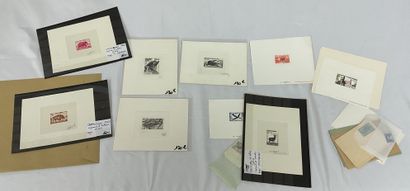 French colonies: Set of 13 deluxe proofs...