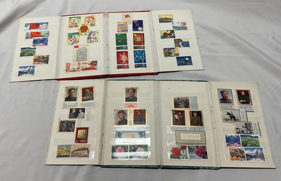 China: Set of mint stamps from China, period...