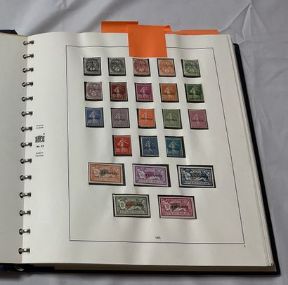 French Andorra: series including N°1/23**...