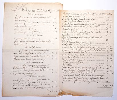 PARIS. LABORDE-NOGUEZ family. Manufacture...
