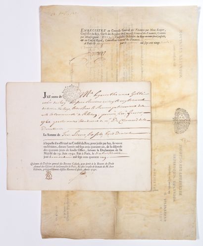 REDON (Ille-et-Vilaine). RECEIVERS DES OCTROIS....
