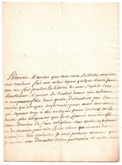 DORDOGNE. 1697. AUBUSSON DE MIREMONT - Jean...