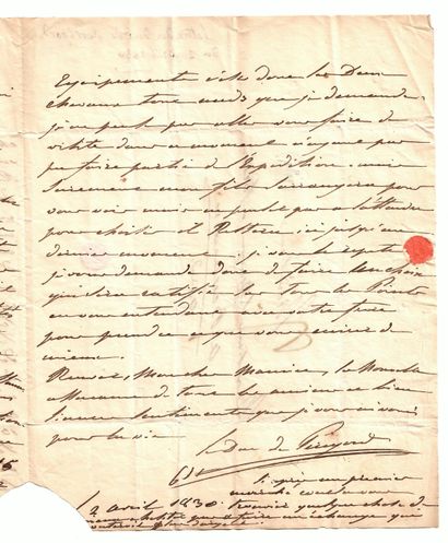 TALLEYRAND (Augustin Marie Élie Charles)...