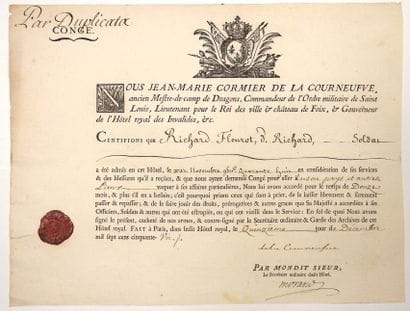 Jean-Marie CORMIER DE LA COURNEUFVE, former...