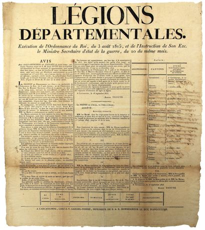 AUDE. 1815. 