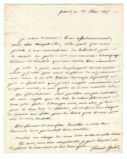 Député GUIOT (Florent ou FLORENT GUIOT) 1735-1834...