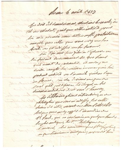 Duc de MONTMORENCY-LAVAL (Mathieu) Militaire,...