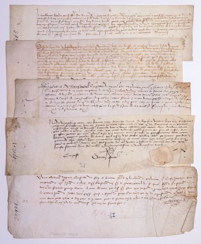 HAUTE-GARONNE. TOULOUSE. 5 Charters from...