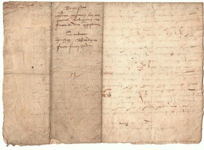 LYONNAIS. LYON 1618. Requête présentée au...